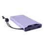 Intenso Power Bank 7332033 F10000 - Batería Externa 10000 mAh, Carga Rápida Power Delivery y Quick Charge 3.0, 20W, Color Púrpura/Lila