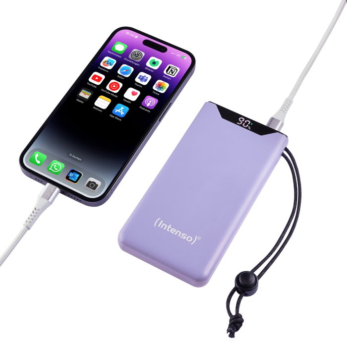 Intenso Powerbank F10000 Lila 10000 mAh