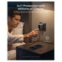 Anker Cargador de Pared 100 W con Pantalla Inteligente y 3 Puertos, Negro B121B