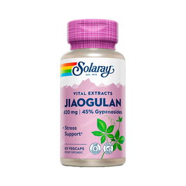 SOLARAY Jiaogulan 60 Cápsulas Veganas