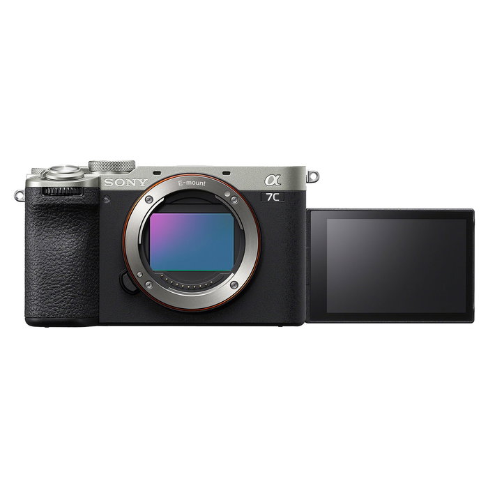 SONY Alpha 7C II Body sin Lente - Cámara sin Espejo Full Frame de 33 MP, Sensor Exmor R CMOS, Grabación 4K, Pantalla Táctil, Color Plata y Negro