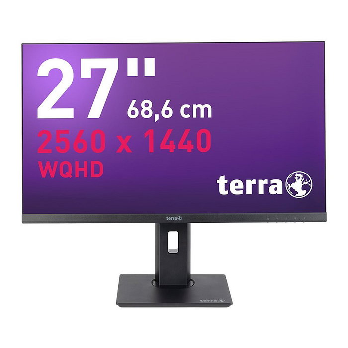 Terra 2775W PV v3 Monitor 27 pulg. WQHD IPS USB-C Negro Terra 2775W PV v3 Monitor 27 pulg. WQHD IPS USB-C Negro