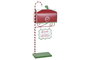 DKD Home Decor Buzón Metal Rojo 45x21x108