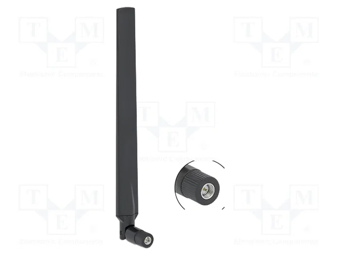 DeLOCK Antena LTE SMA Macho 1,9 - 2,3 dBi Omnidireccional Negro DeLOCK Antena LTE SMA Macho 1,9 - 2,3 dBi Omnidireccional Negro