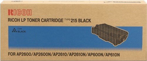 Ricoh Tóner Negro TYPE 215 para Aficio AP-2600/2610N/AP 600/610N