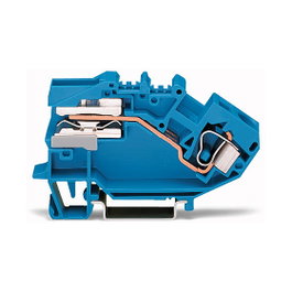 WAGO Terminal de conexión 784-613 para 1 conductor de 10 mm² azul