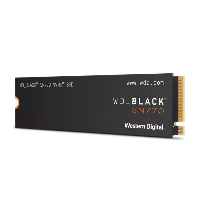 Western Digital SN770 NVMe SSD 1TB 5150MB/s PCIe Gen4 x4 M.2 2280 Optimizada para Gaming, Cargas Rápidas y Rendimiento Extremo