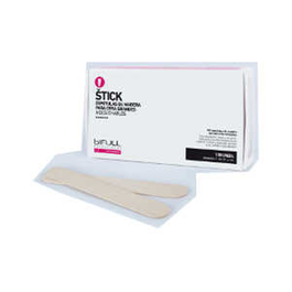 Bifull Espátulas de Madera para Cera Grandes 100 Unidades