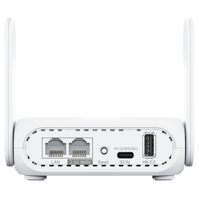 ASUS RT-BE58 Go 90IG09Q0-MO3C00 Router WiFi 6E Mesh Gaming & Work, 4 Antenas, Triple Banda