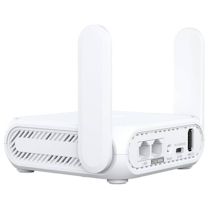 ASUS RT-BE58 Go 90IG09Q0-MO3C00 Router WiFi 6E Mesh Gaming & Work, 4 Antenas, Triple Banda