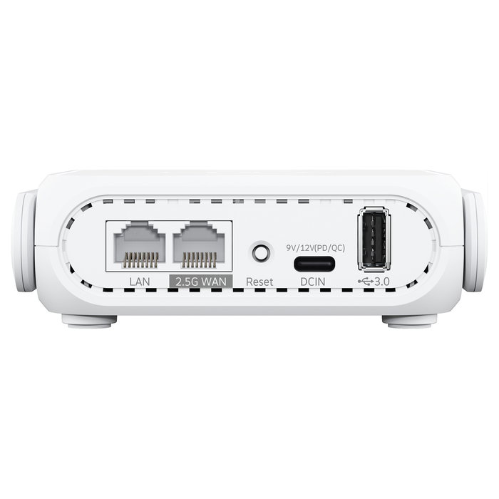 ASUS RT-BE58 Go 90IG09Q0-MO3C00 Router WiFi 6E Mesh Gaming & Work, 4 Antenas, Triple Banda