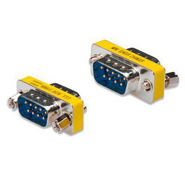 Digitus Adaptador VGA Macho/Macho DN-5016, Conector VGA 15 Pines de Ordenador