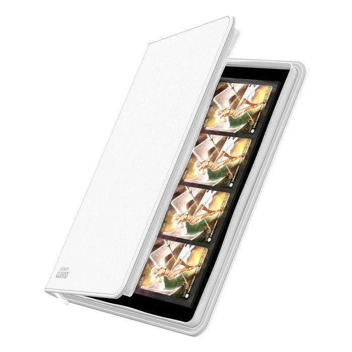 Ultimate Guard Zipfolio 320 16-Pocket Xenoskin - White Ultimate Guard Zipfolio 320 16-Pocket Xenoskin - White