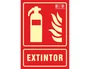 Syssa Señal Extintor PVC Fotoluminiscente 210x297 mm Señales Informativas