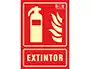 Syssa Señal Extintor PVC Fotoluminiscente 210x297 mm Señales Informativas