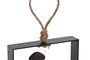 DKD Home Decor Decoración de Pared Faro Madera y Metal Surtido