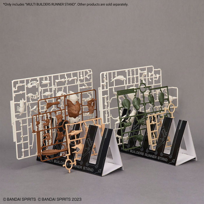 BANDAI HOBBY Soporte Organizador Runners Plegables para Modelismo Multi Builders - Accesorio para Maquetas de Plástico
