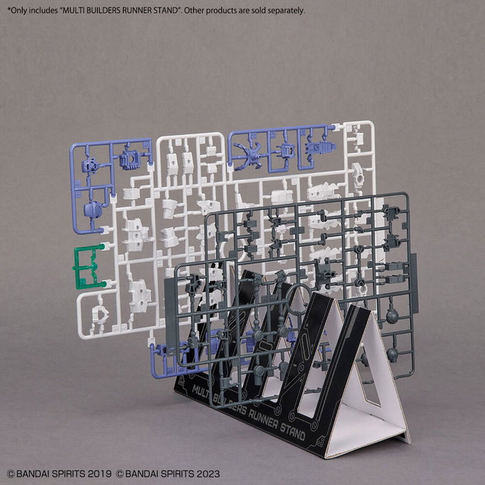 BANDAI HOBBY Soporte Organizador Runners Plegables para Modelismo Multi Builders - Accesorio para Maquetas de Plástico