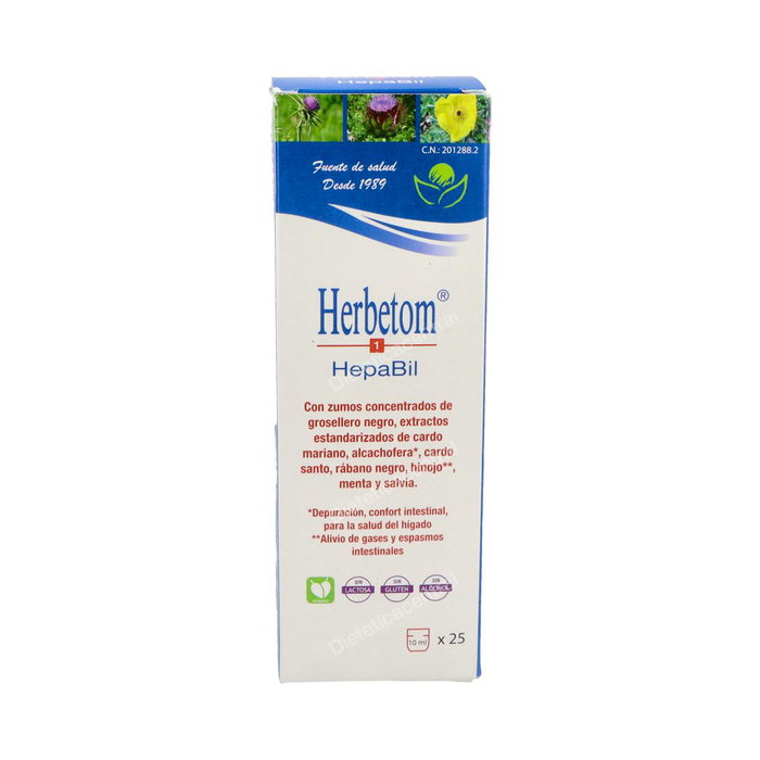 BIOSERUM HERBETOM 1 HB Hepático 250 ml