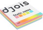 Djois Bloc de notas electrostáticas 250 hojas 5 colores surtidos