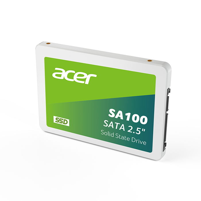 Acer SSD SA100 Disco Duro Sólido Interno 2.5" 120 GB SATA III, Velocidad Lectura 549 MB/s, Escritura 449 MB/s