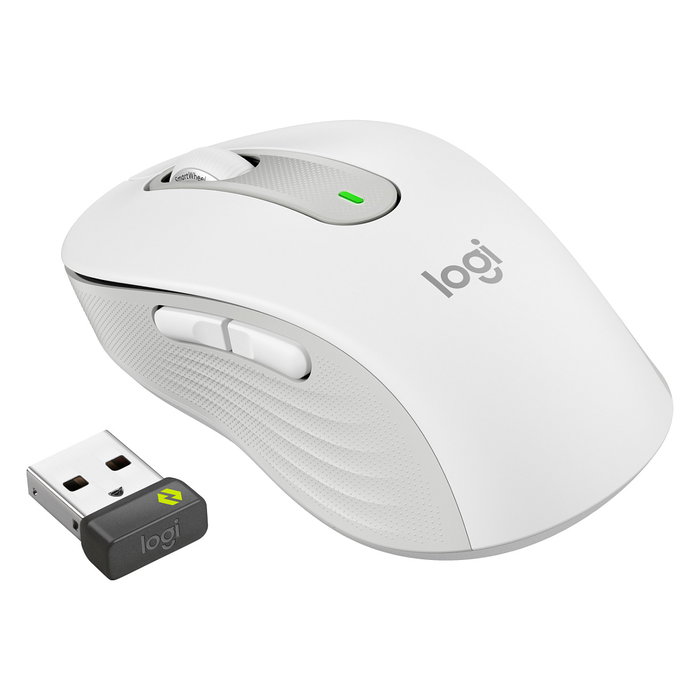 Logitech Signature M650 for Business Ratón Inalámbrico Blanco