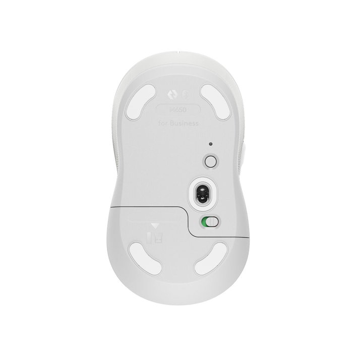 Logitech Signature M650 for Business Ratón Inalámbrico Blanco