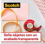 Scotch Rollo Cinta Adhesiva Supertransparente Crystal con Dispensador 19mm x 7,5m 7100086309