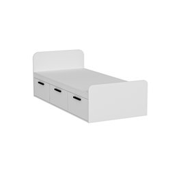 Hanah Home Somier Akser Blanco 91x71.5x193.6 cm