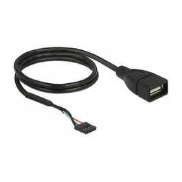 DeLOCK Cable USB 2.0 de hembra a hembra 60 cm 85671