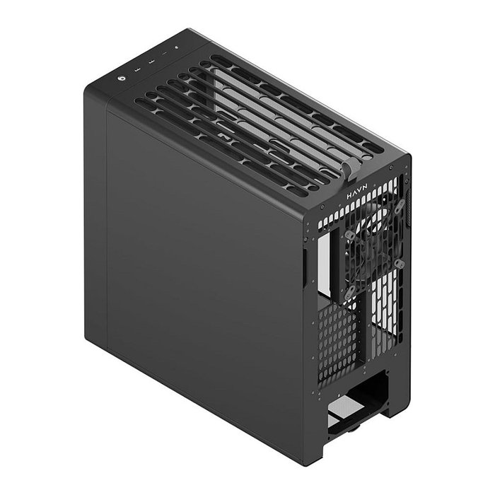 HAVN BF 360 Midi-Tower E-ATX con Vidrio Templado - Negro