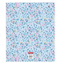 Carpeta de anillas Vicky Martín Berrocal Paraíso Azul Rosa 27 x 32 x 3.5 cm