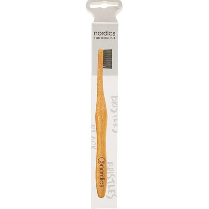 NORDICS ORAL CARE Cepillo Dental de Bambú con Carbón Binchotan NORDICS ORAL CARE Cepillo Dental de Bambú con Carbón Binchotan