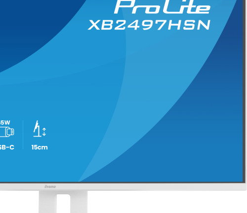 iiyama ProLite XB2497HSN-W1 Monitor 23.8 pulg. Full HD IPS Blanco