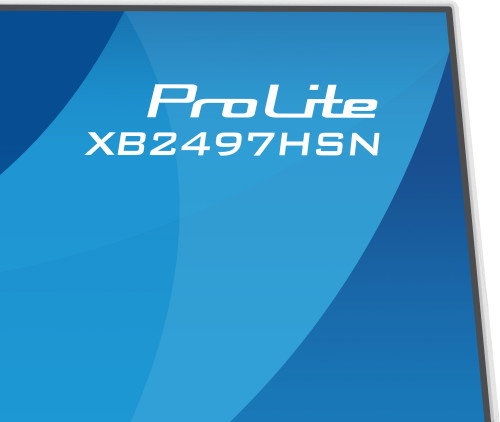 iiyama ProLite XB2497HSN-W1 Monitor 23.8 pulg. Full HD IPS Blanco