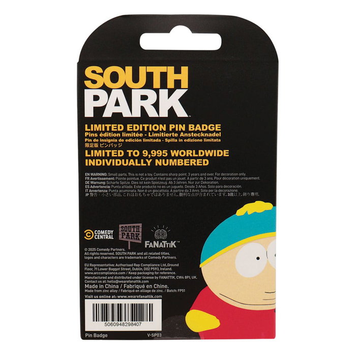 South Park Chapa Cartman Police Limited Edition South Park Chapa Cartman Police Limited Edition