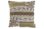 DKD Home Decor Cojín de Algodón Bordado a Mano 45x45 cm, Pack de 2