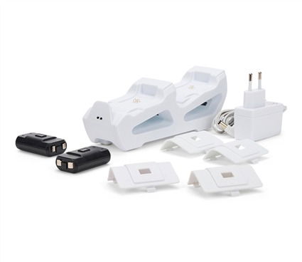 Power A 1524377-01 Estación de Carga Dual Xbox Blanca para Mandos Xbox Series X|S y Xbox One