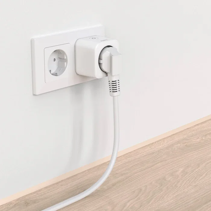 Hama 00176654 Enchufe Inteligente Wi-Fi 16A 3680W Blanco con Matter - Compatible con Alexa, Google Home y Siri