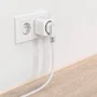 Hama 00176654 Enchufe Inteligente Wi-Fi 16A 3680W Blanco con Matter - Compatible con Alexa, Google Home y Siri