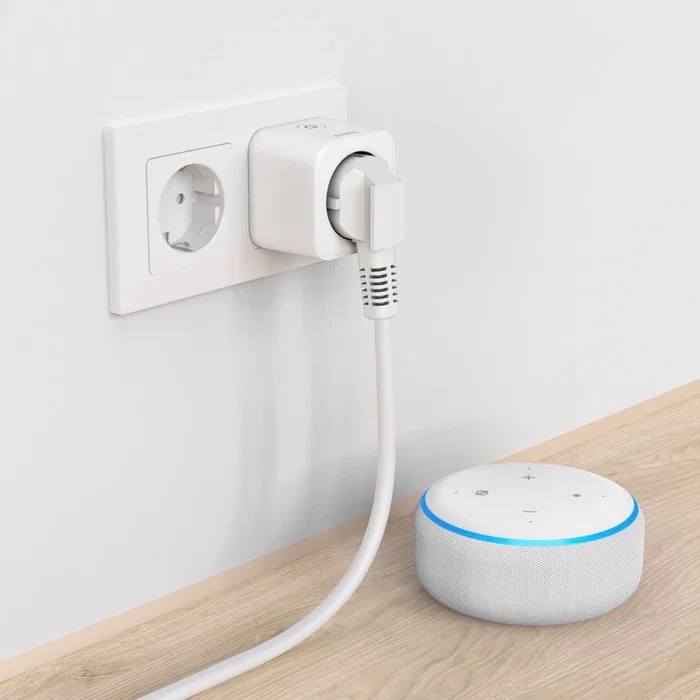 Hama 00176654 Enchufe Inteligente Wi-Fi 16A 3680W Blanco con Matter - Compatible con Alexa, Google Home y Siri