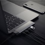 Satechi Type-C Pro Hub 4K HDMI con Ethernet, Gris espacial