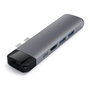 Satechi Type-C Pro Hub 4K HDMI con Ethernet, Gris espacial