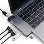 Satechi Type-C Pro Hub 4K HDMI con Ethernet, Gris espacial