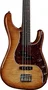 EKO Bajo Eléctrico Aire 800 Musa - Honey Burst, Bajo de 4 Cuerdas, Tapa Arce Flameado, Cuerpo Aliso, Acabado Brillante, Herrajes Cromados