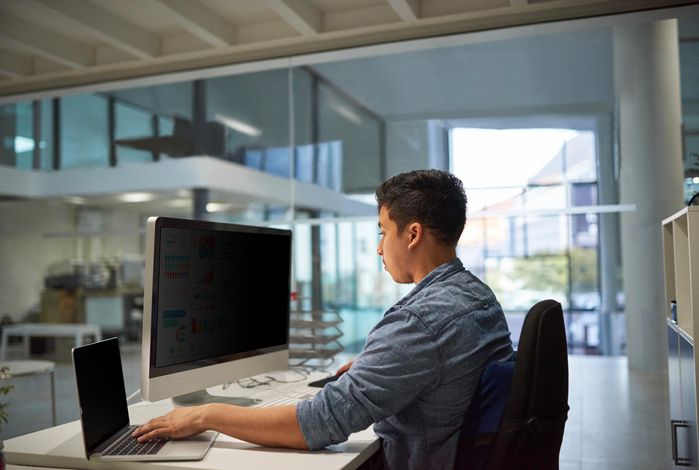 3M Filtro de Privacidad para Monitor Panorámico de 43" PF430W9B