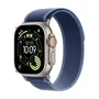Apple Watch Ultra 3 GPS + Cellular 49mm Titanio Natural con Correa Loop Trail Azul S/M