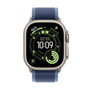Apple Watch Ultra 3 GPS + Cellular 49mm Titanio Natural con Correa Loop Trail Azul S/M