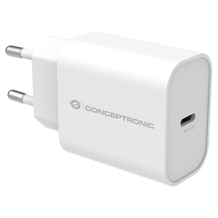 Conceptronic ALTHEA10W Cargador USB-C 25W Blanco