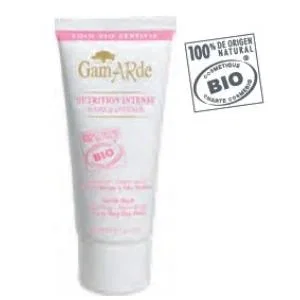 Gamarde Mascarilla Nutrición Intensa 40g Bio para Piel Seca y Sensible - Tratamiento Facial Hidratante con Arcilla Blanca y Aceites Esenciales